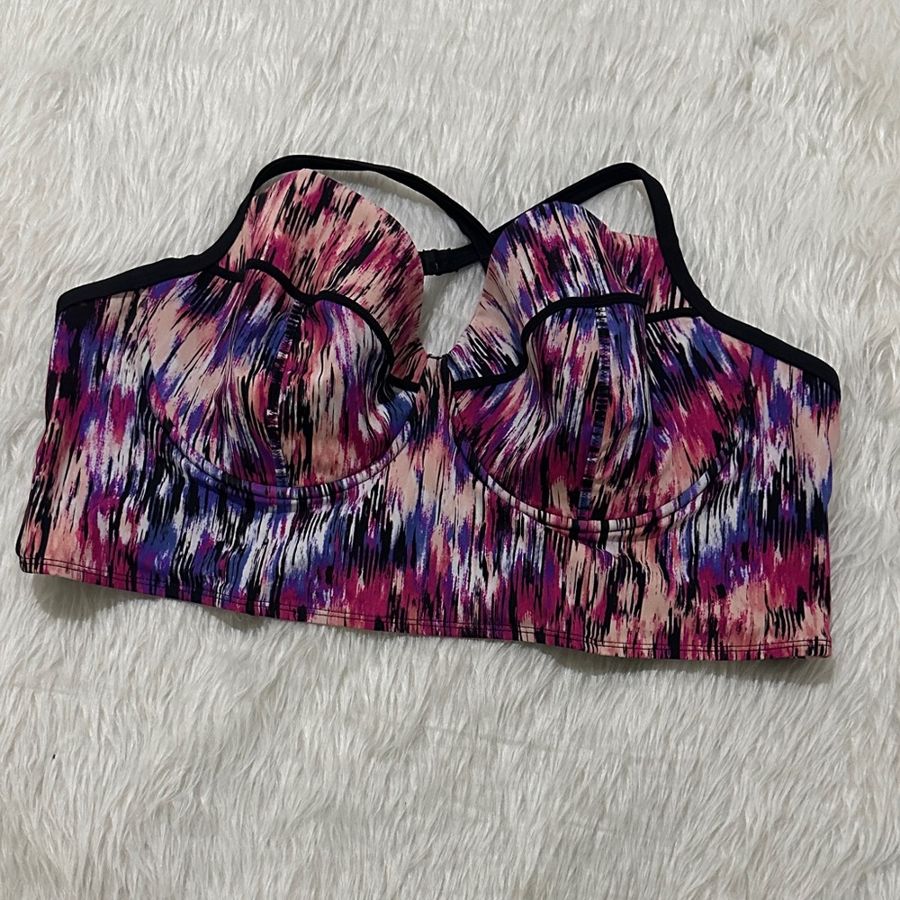 Torrid Multicolor Bikini Top